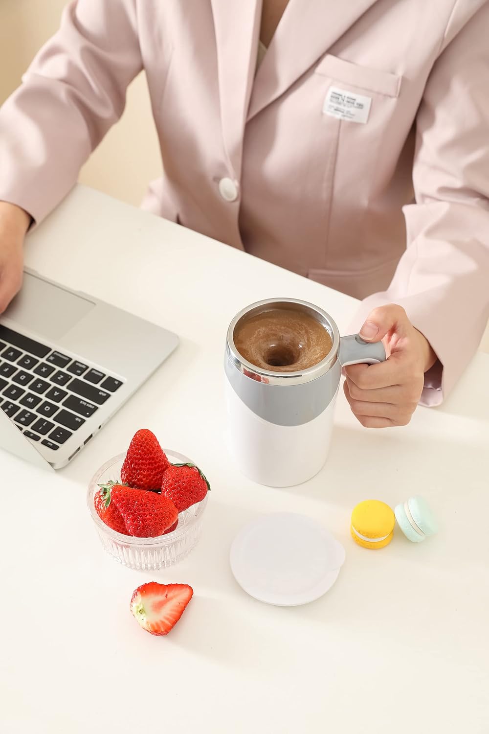 Automatic Magnetic Stirring Coffee Mug
