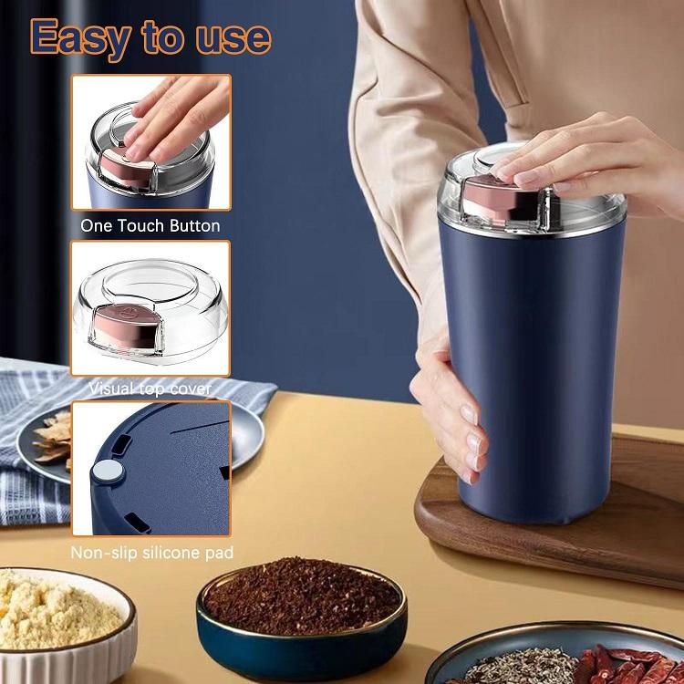 Portable Electric Coffee Grinder Spice & Coffee Bean Grinder